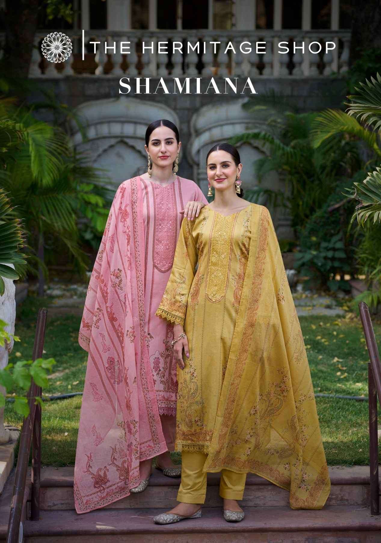 The Harmitage Shamiana Latest Designs Swiss Cotton Ladies Dress Suppliers