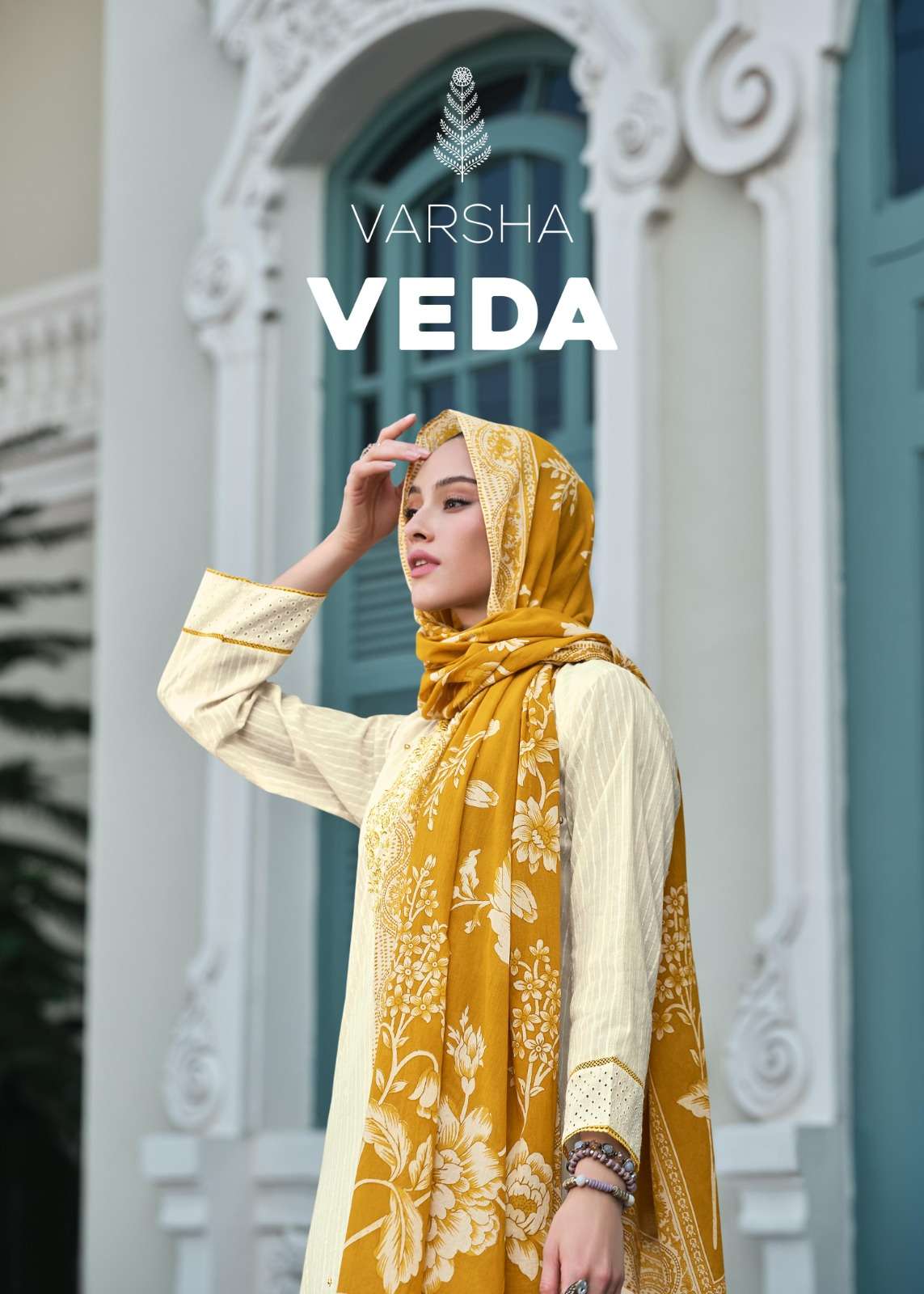 Varsha Veda Designer Woven Cotton Ladies Suit Catalog Exporters