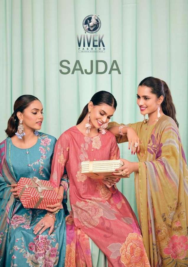 Vivek Fashion Sajda Fancy Cotton Ladies Dress  Catalog Exporters