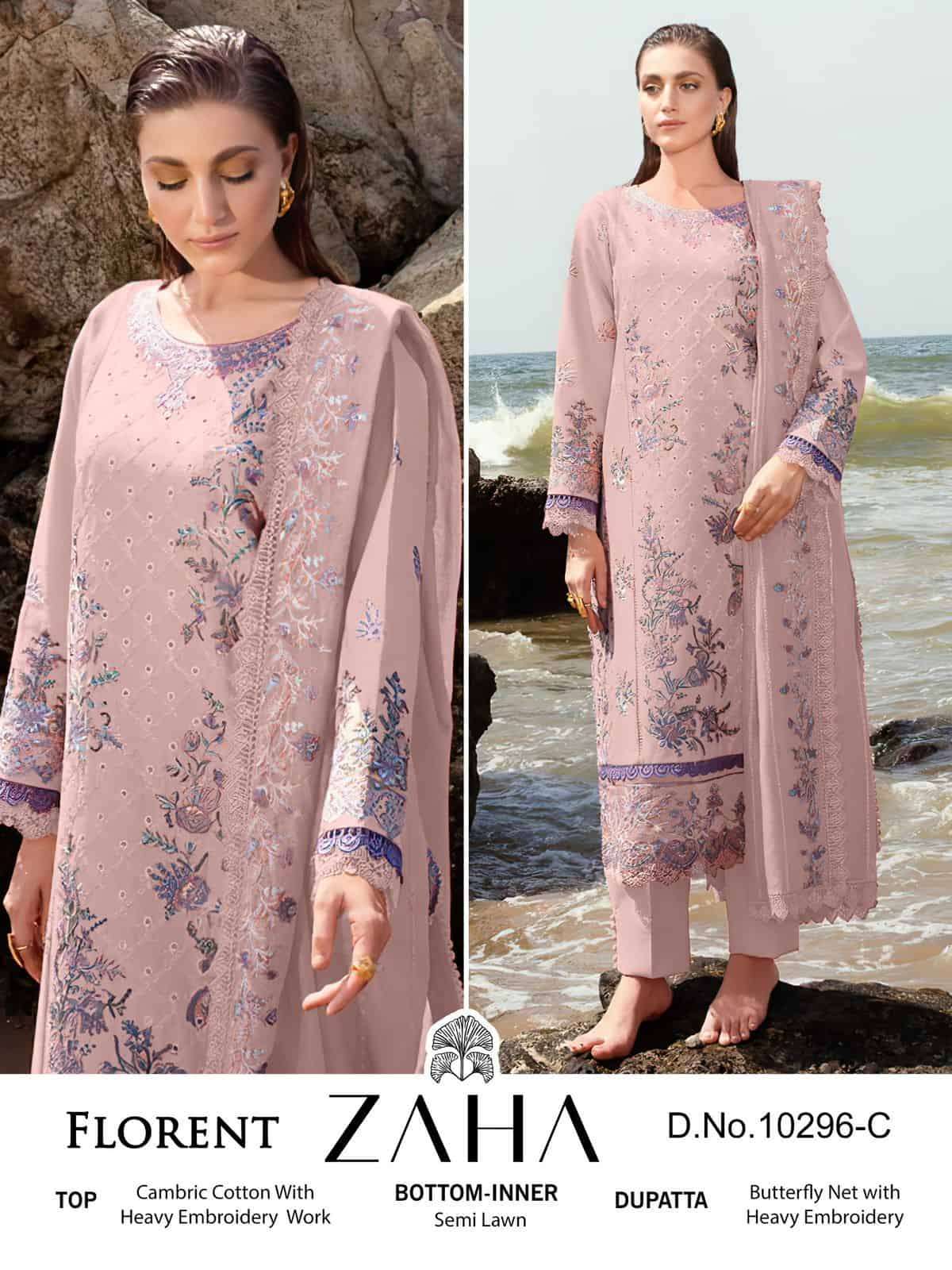 Zaha 10296 C Cotton Fancy Designer Salwar Kameez Collection