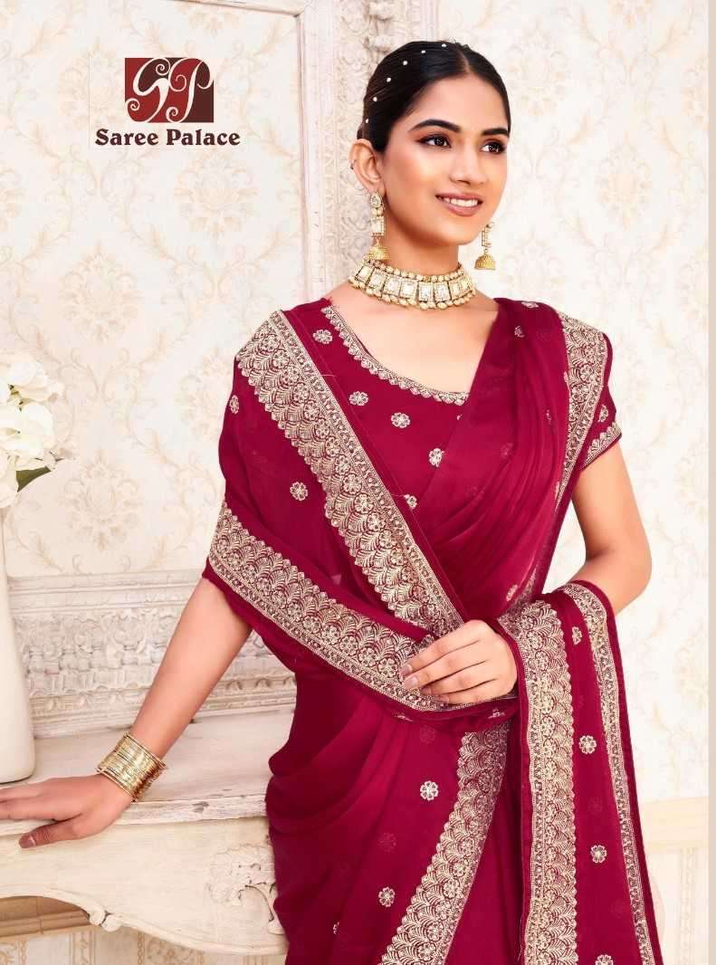 Saree Palace 2001 To 2005 Colors Vichitra Silk Saree Collection Supplier Dealer Surat