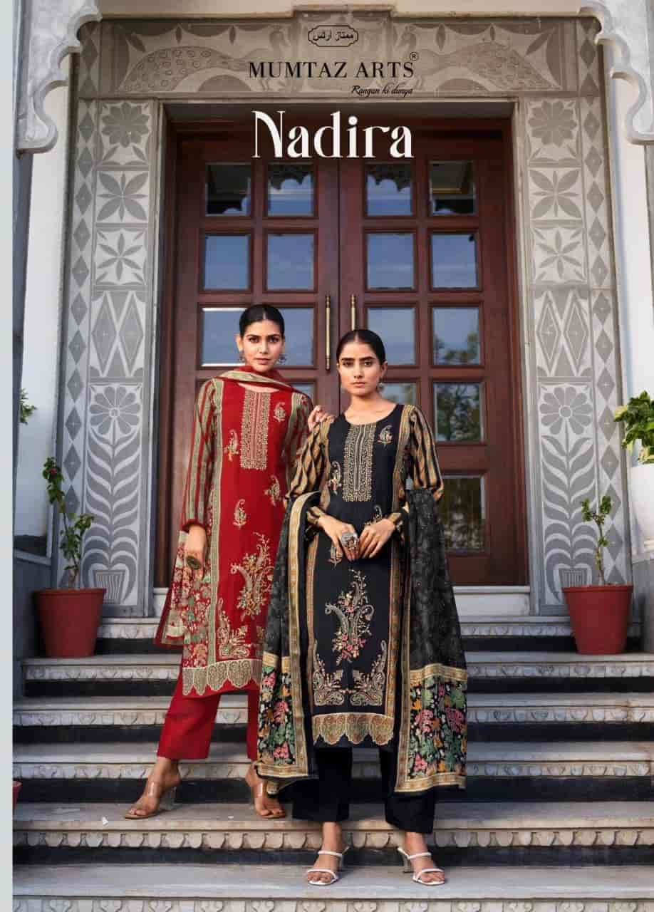 Mumtaz Arts Nadira Exclusive Designs Modal Silk Suit Catalog