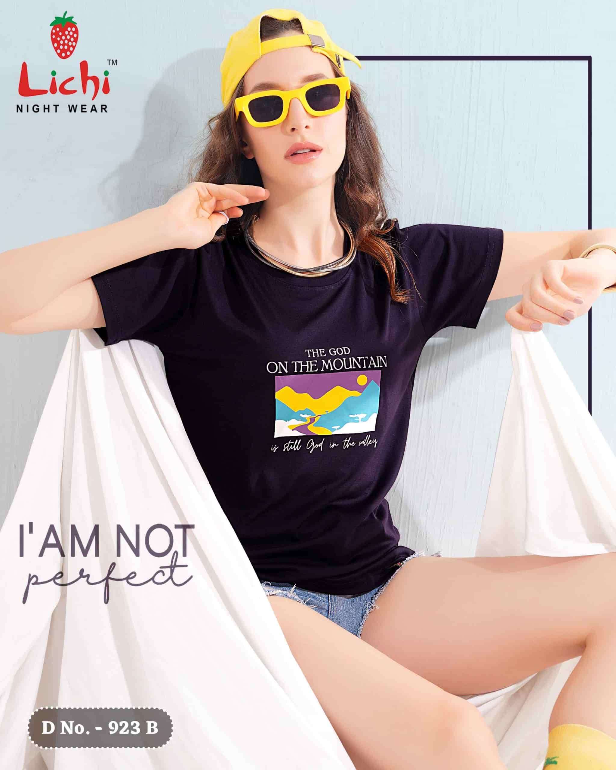 Lichi Vol 923 Night Wear Ladies T Shirt Catalog Suppliers