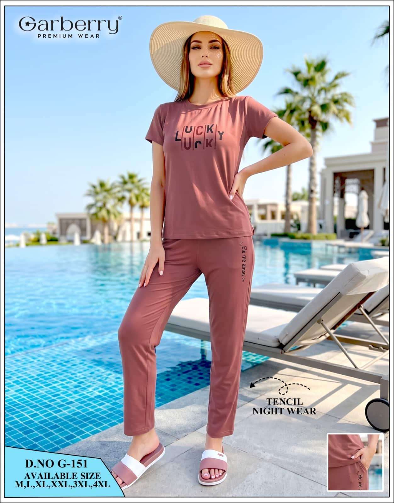 Garberry D 151 Premium Wear Night Suit Catalog Suppliers