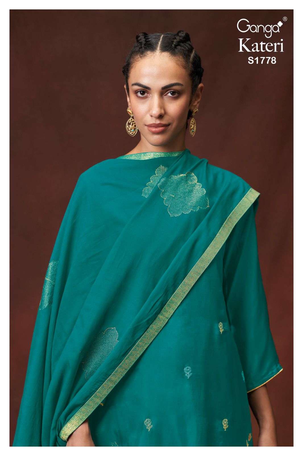 Ganga Kimaya 1897 Fancy Printed Cotton Ladies Suit Catalog Dealers