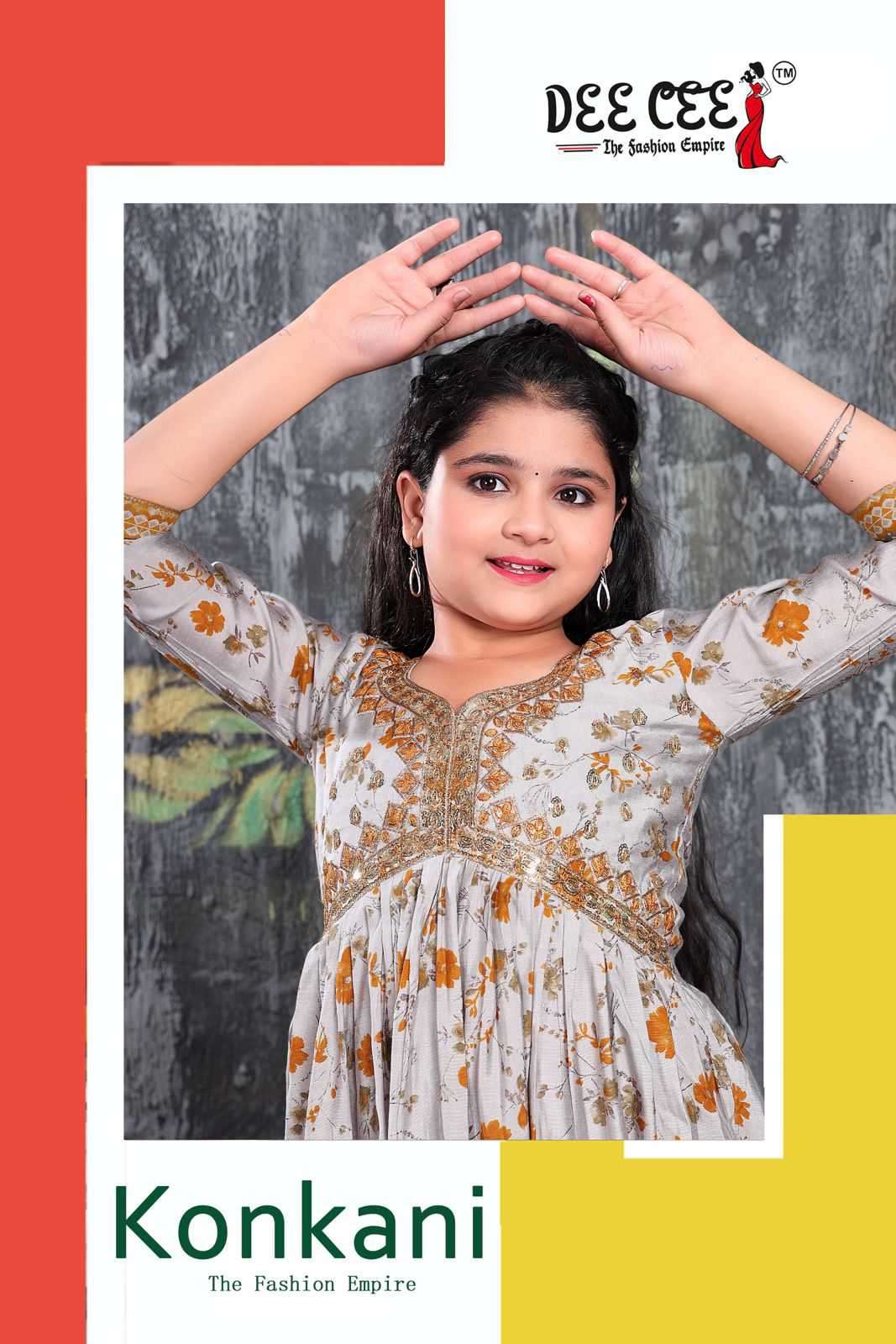 Dee Cee Yamuna Festive Collection Aaliya Suit Kids Wear Outfit Suppliers