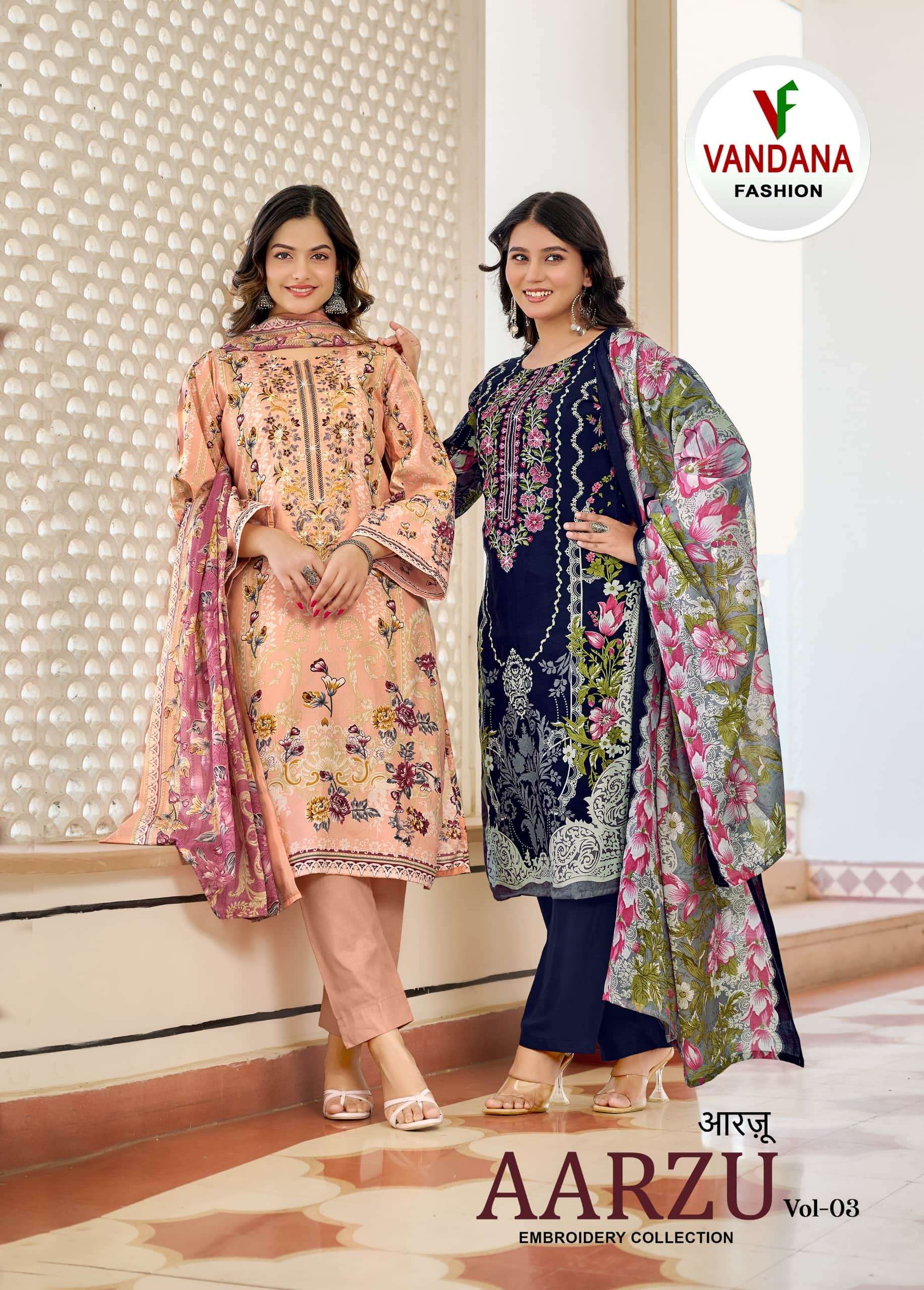 Vandana Fashion Zara Karachi Vol 5 Cotton Daily Wear Dress