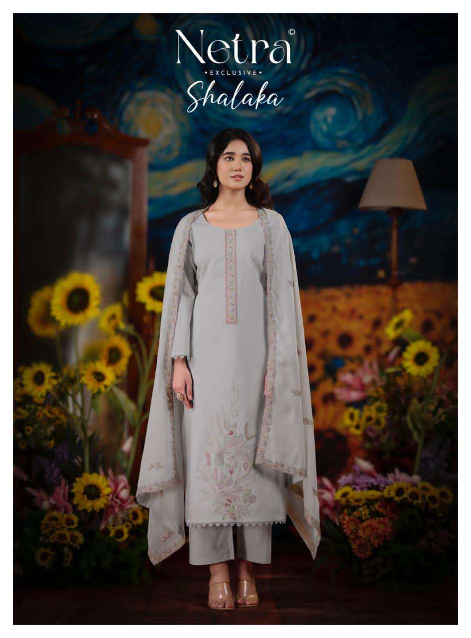 Netra Shalaka Fancy Cotton Salwar Kameez Catalog Suppliers