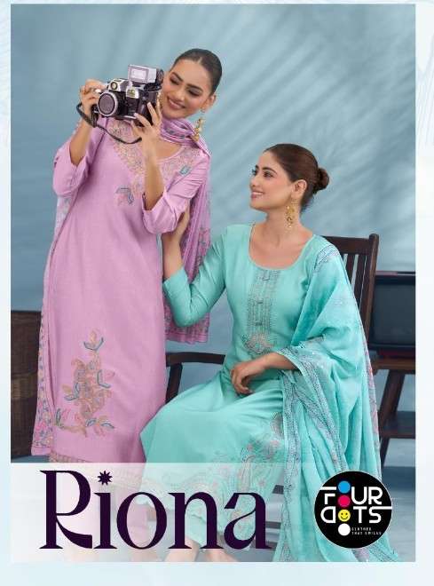 Triple Aaa Riona Pure Muslin Fancy Ladies Suit Catalog Suppliers