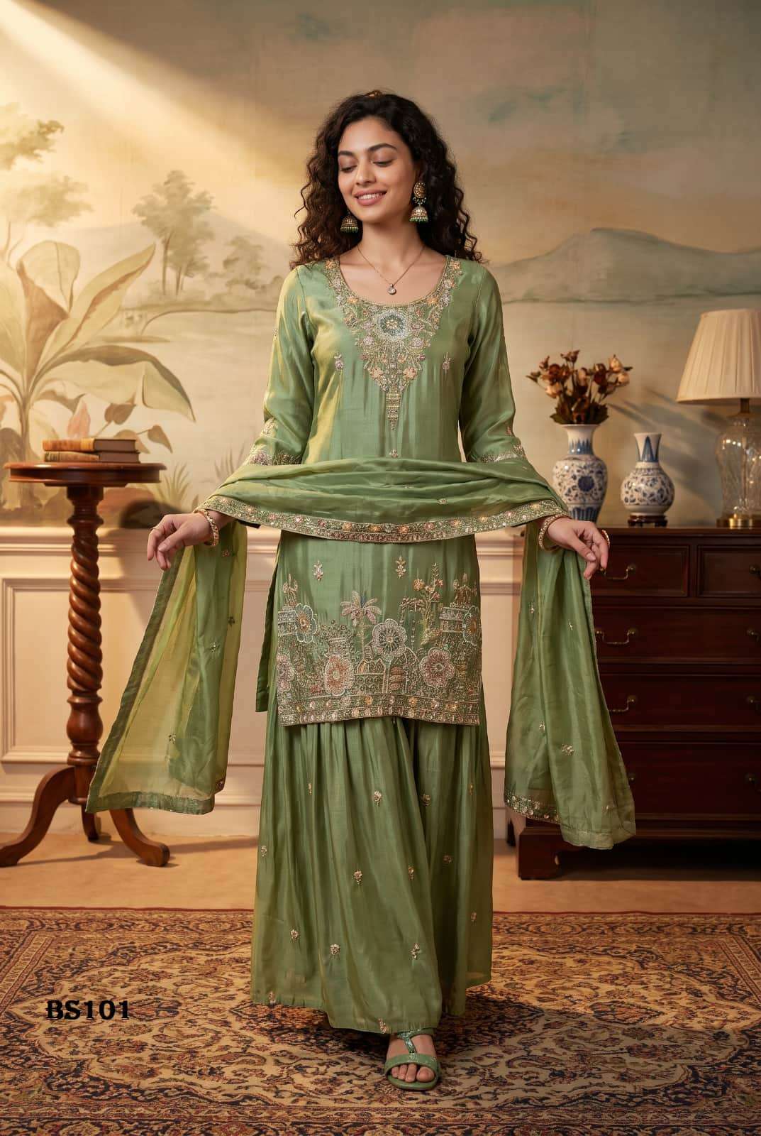 Beriston Luxuria Vol 1 Readymade Designer Gharara Sharara Dress Collection