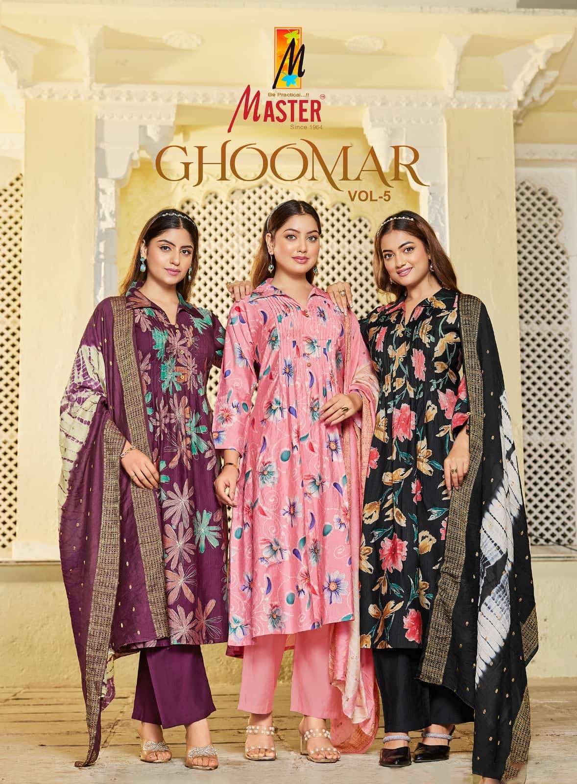 Master Ghoomar Vol 5 Premium Style Fancy 3 Piece Pair Catalog Dealers