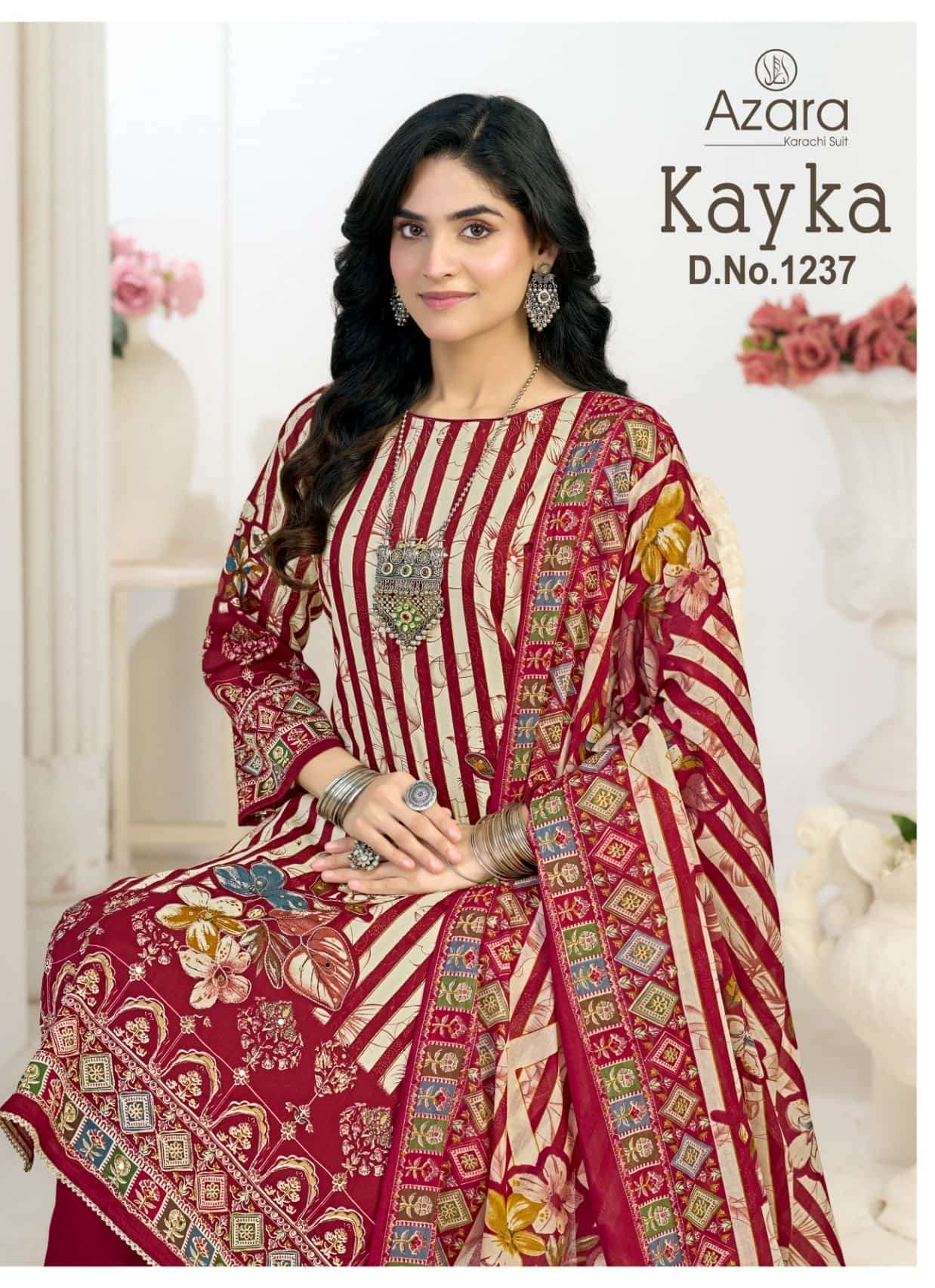 Radhika Azara Kayka 1237 Designer Printed Fancy Cotton Suit Wholesalers