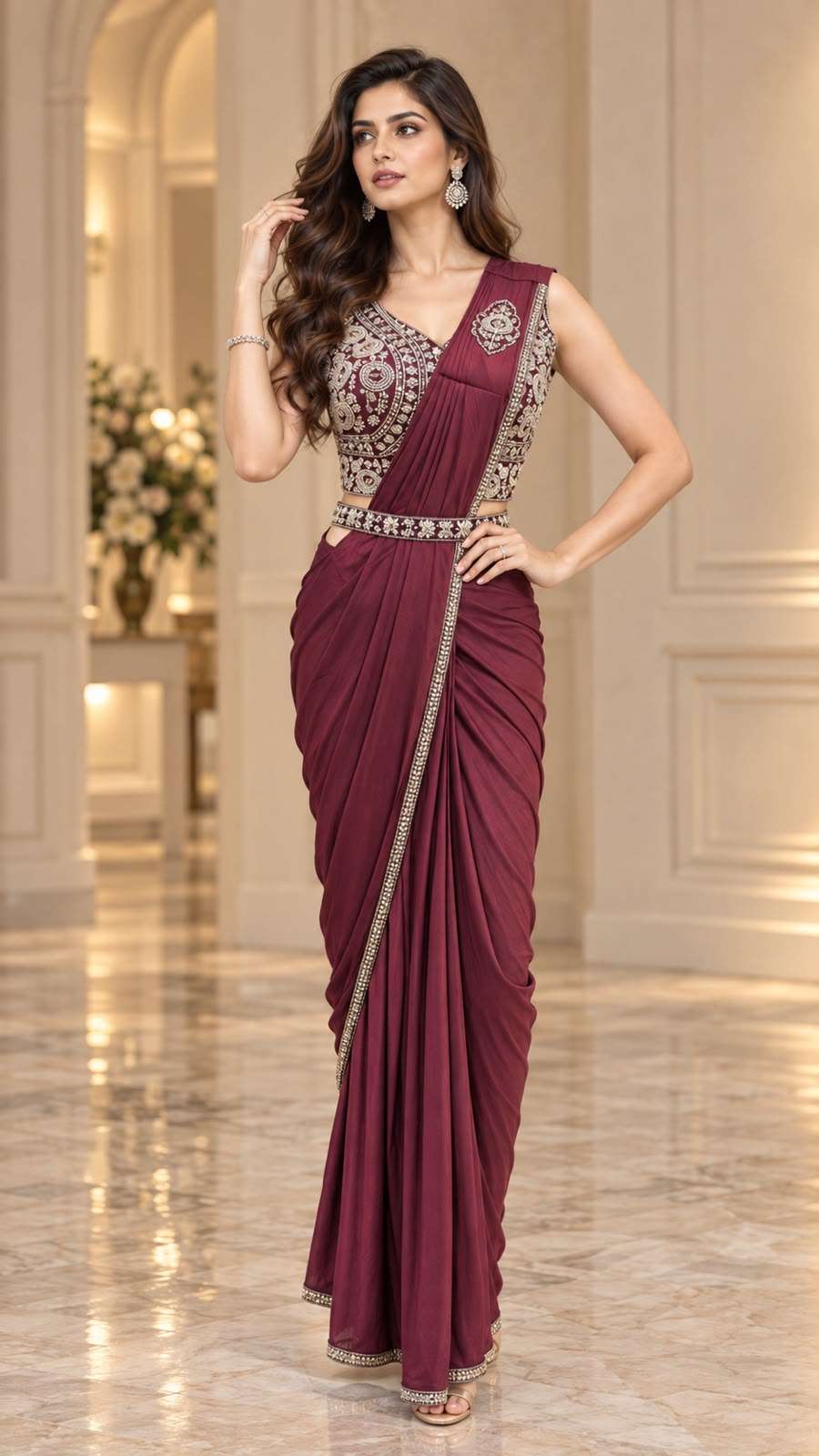 Amoha 102486 Colors Ready Wear Saree Collection Wholesaler Surat