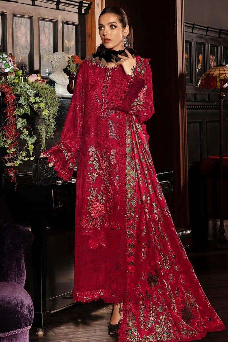 Florent 1079 Abcd Heavy Embroidered Cotton Pakistani Suit Dealers