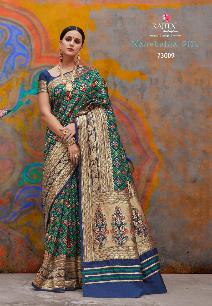 Rajtex Presents Kaushalya Silk Beautiful Collection Of Fancy Silk Sarees  Wholesaler