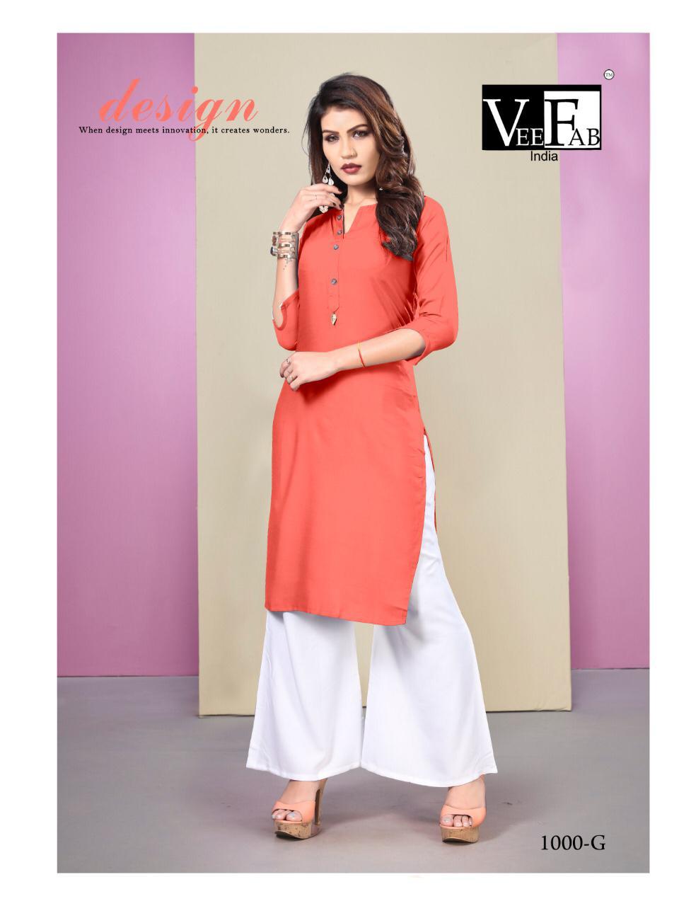 FOUR BEAUTIFUL COLOR RAYON KURTI WITH SCHIFILLI WORK BY SLIVA - SCHIFILLI