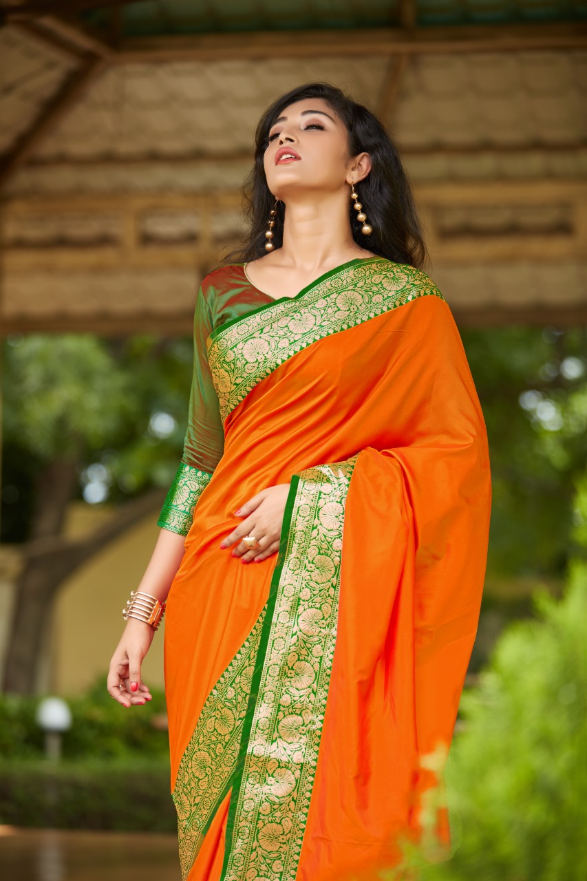 Rajyog Kasturi Silk Exclusive Soft Silk With Rich pallu Catalog ...