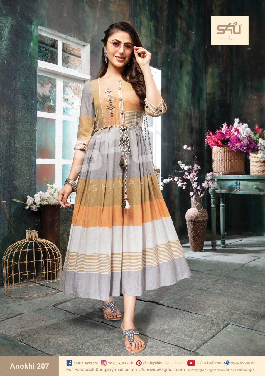 Ladies Designer Kurtis  Buy Online Kurtas from Anokhi Trends Pathankot