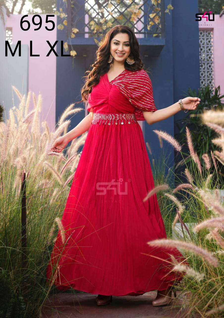 S4U 126 Designer Ethnic Wear Readymade Party Wear Dress Collection