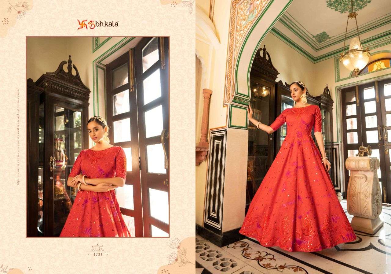 Ladies Flavour Sabhyata Fancy Printed Stylish Gown Dupatta Summer Collection