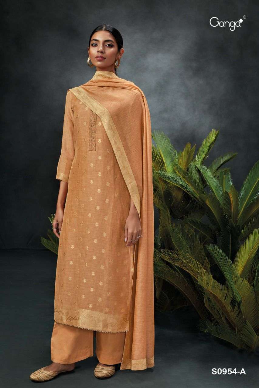 Readymade Banarasi Art Silk Dull Red Salwar Suit With Dupatta – Elina  Fashion