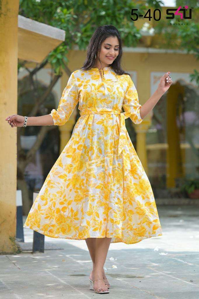 Latest Trendy Pattern Frock Design With StitchingBSRIOTOOT178  Weavesmart