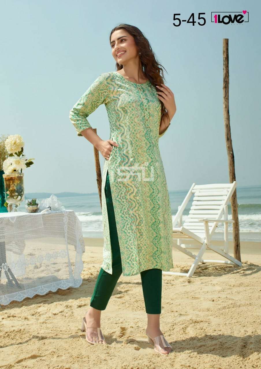 Buy online Round Neck Embroidered Straight Kurti from Kurta Kurtis for  Women by Creative House for ₹550 at 66% off | 2024 Limeroad.com