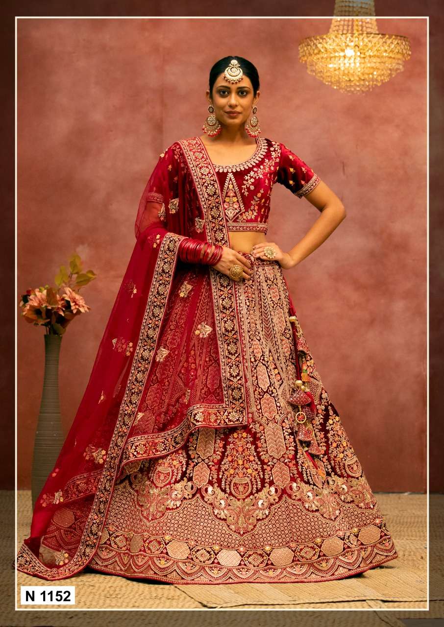 BEST Bridal Lehenga Colour Palette for 2021-22 Winter Brides | Latest  bridal lehenga designs, Red bridal dress, Indian bridal wear red