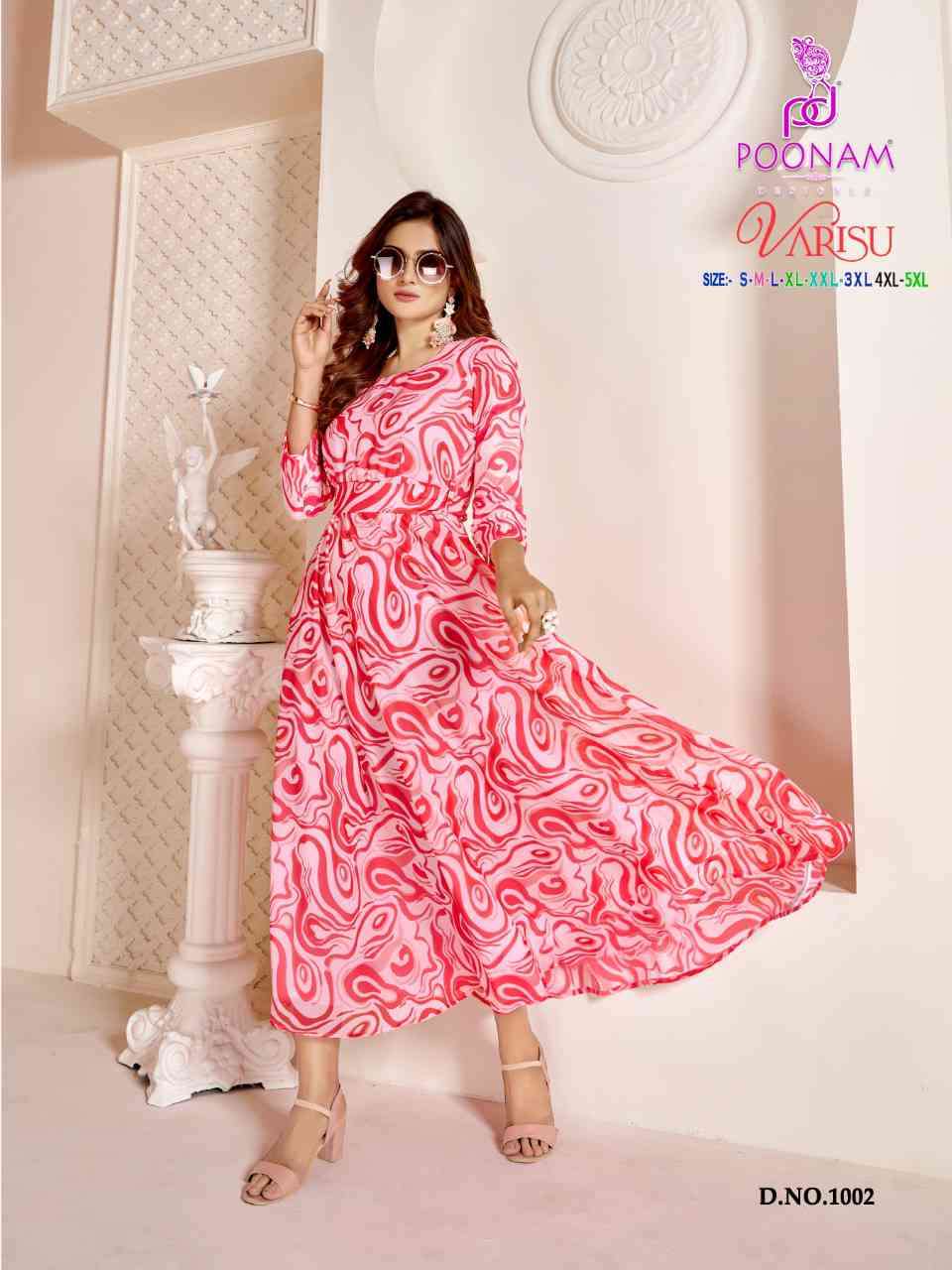 Buy FASHION WINGS Pink Cotton Kurti Sanganeri Print Handcrafted A Line Kurti  Plus Size Cotton Kurti Casual Kurti For Women 44