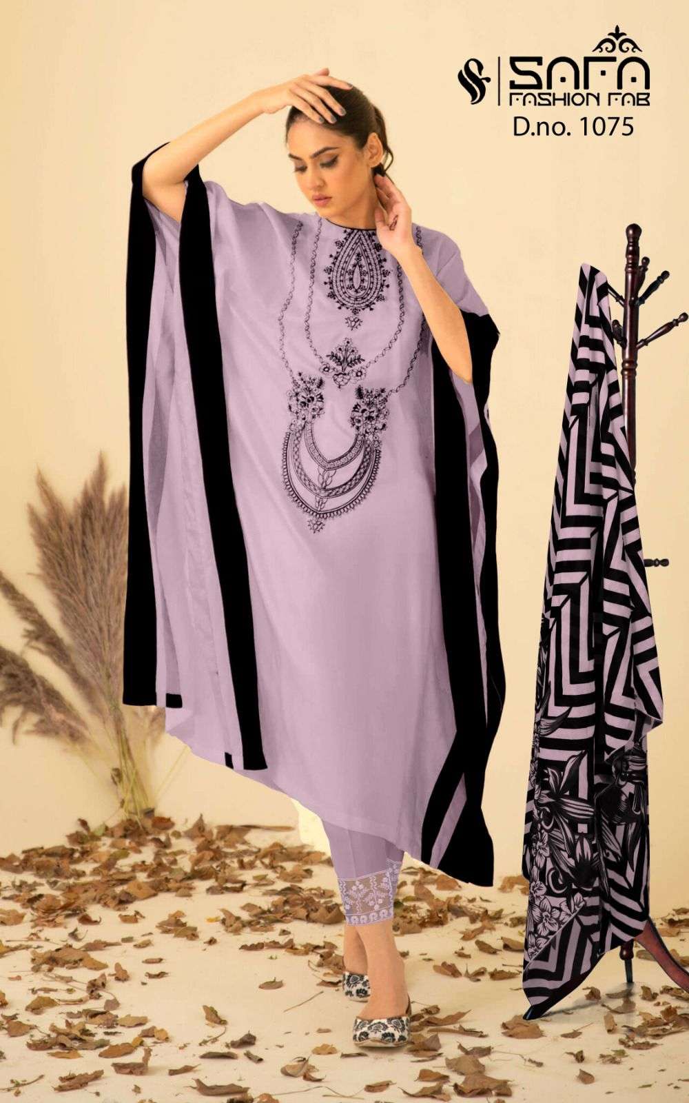 Varsha Mahek Fancy Work Designer Kaftan Style Dress Exporter New Collection