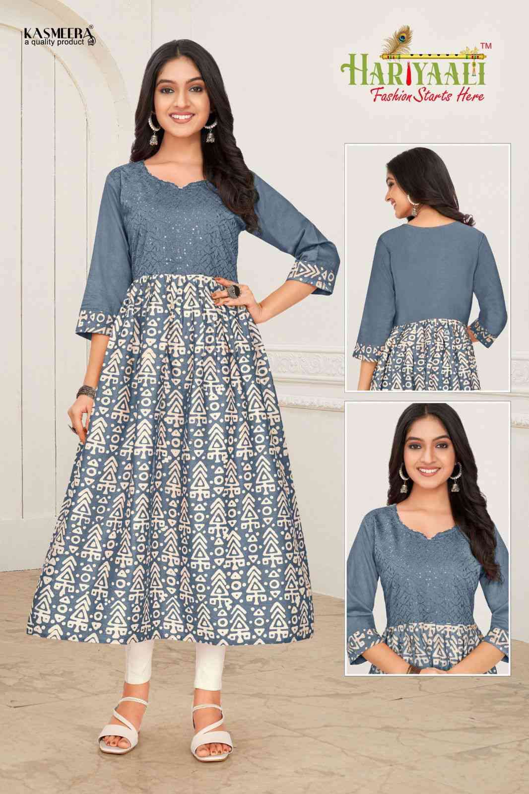 letest pure cotton batik print kurti at Rs.425/Piece in surat offer by  7seasons