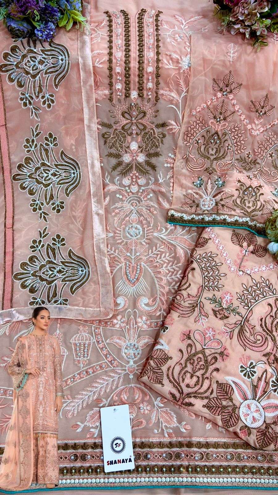 Shanaya Rose S 131 Pakistani Designer Look Catalog Collection