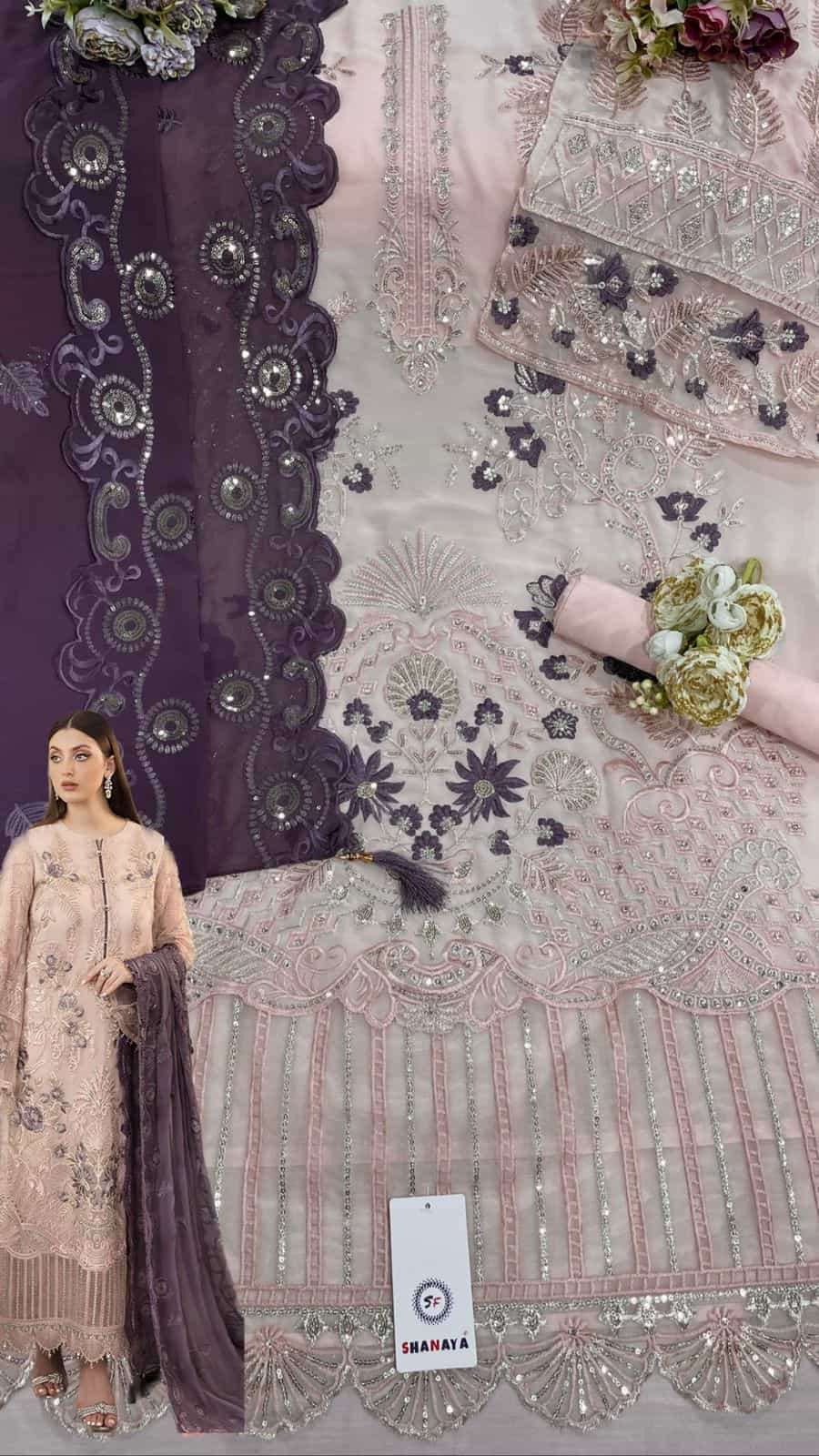 Shanaya Rose S 127 Colors Pakistani New Designer Look Catalog collection