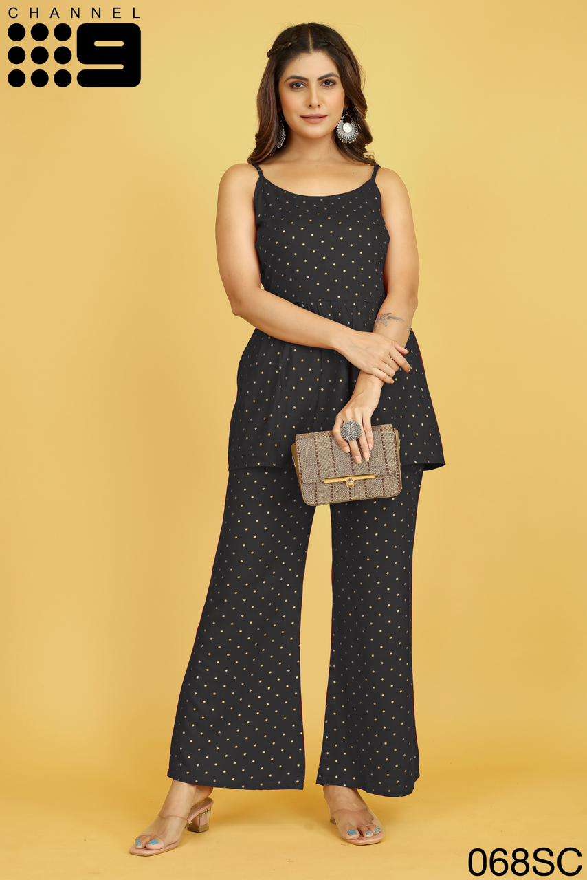 Party wear embroidered soft slik printed crop top with palazzo pant an
