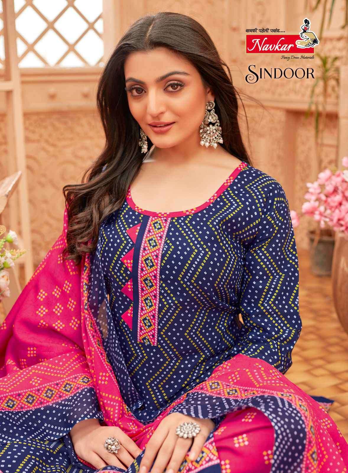 Navkar Sindoor Vol 19 Fancy Cotton Readymade Patiala Suit New Collection