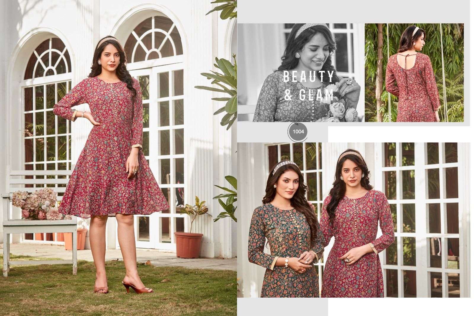 Kurti with Sharara Designs - 10 Eye-Catchy Collection in 2023