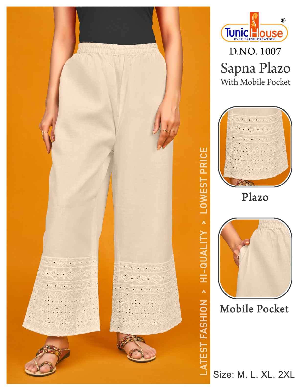 We Dream Latest Fancy Designer Palazzo Pants Casual Wear Collection - The  Ethnic World
