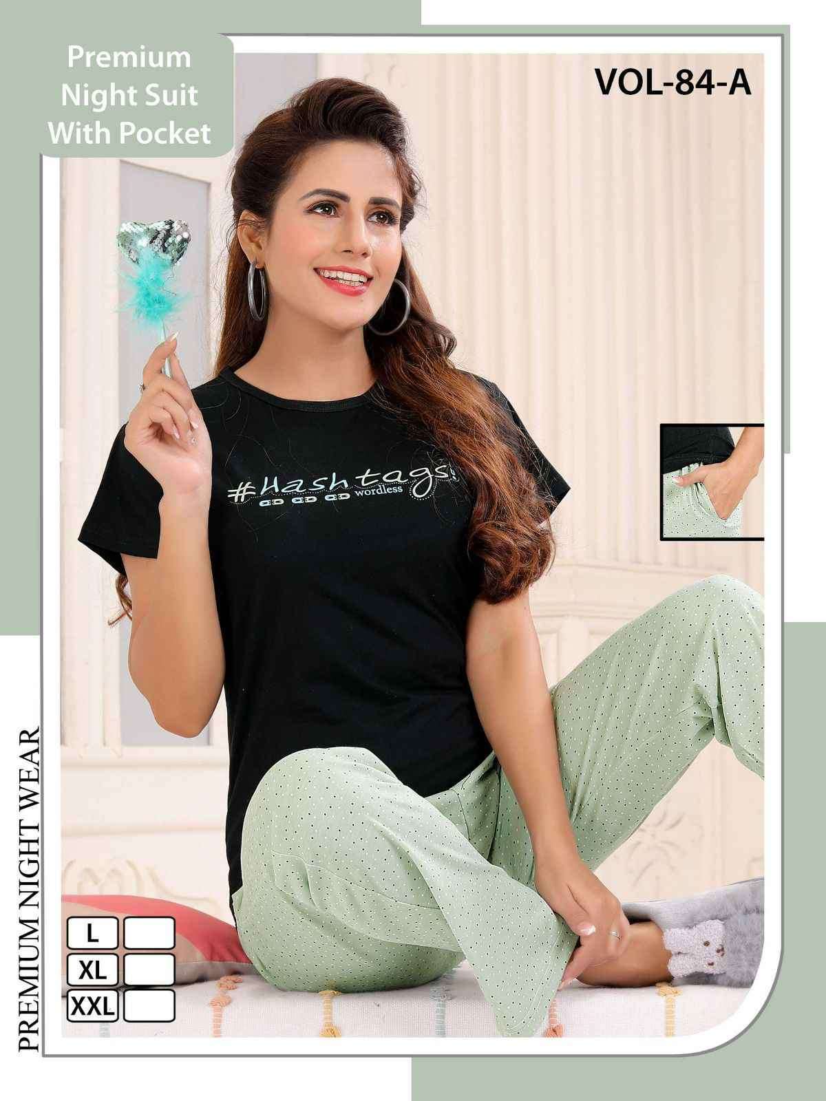 Trendy Vol 84 A Heavy Cotton Branded Night Wear Ladies Collection
