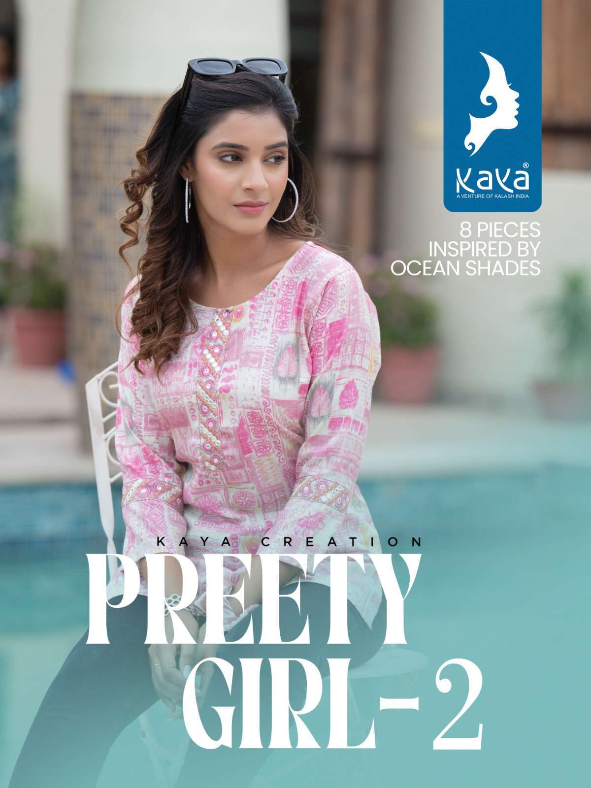 Kaya Preety Girl Vol 2 Exclusive Short Tops Ladies Wear Short Outfit