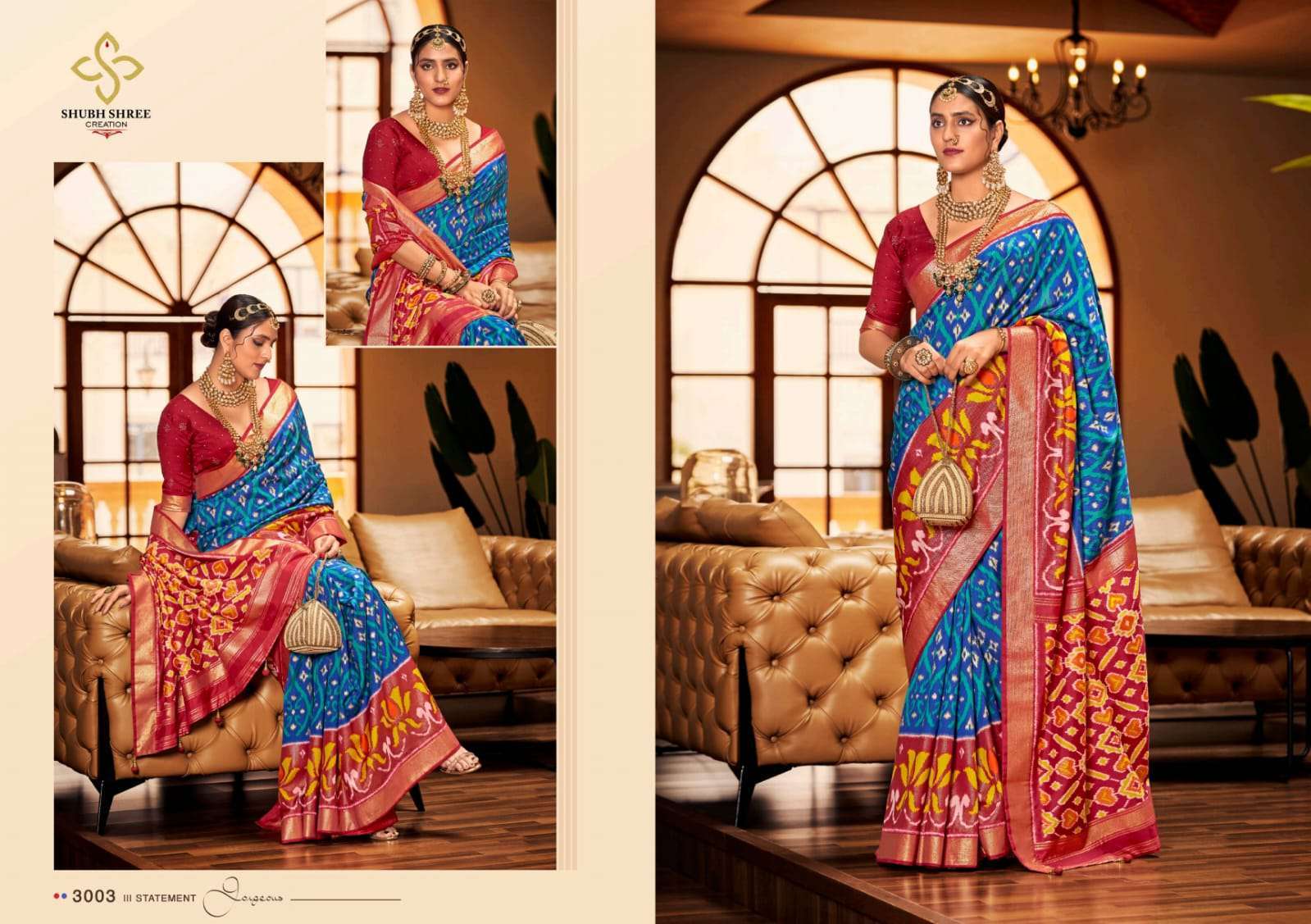 New Collection Silk Saree For Women at Rs.950/Piece in ratlam offer by Shree  Jee Girls Collection And Boutique