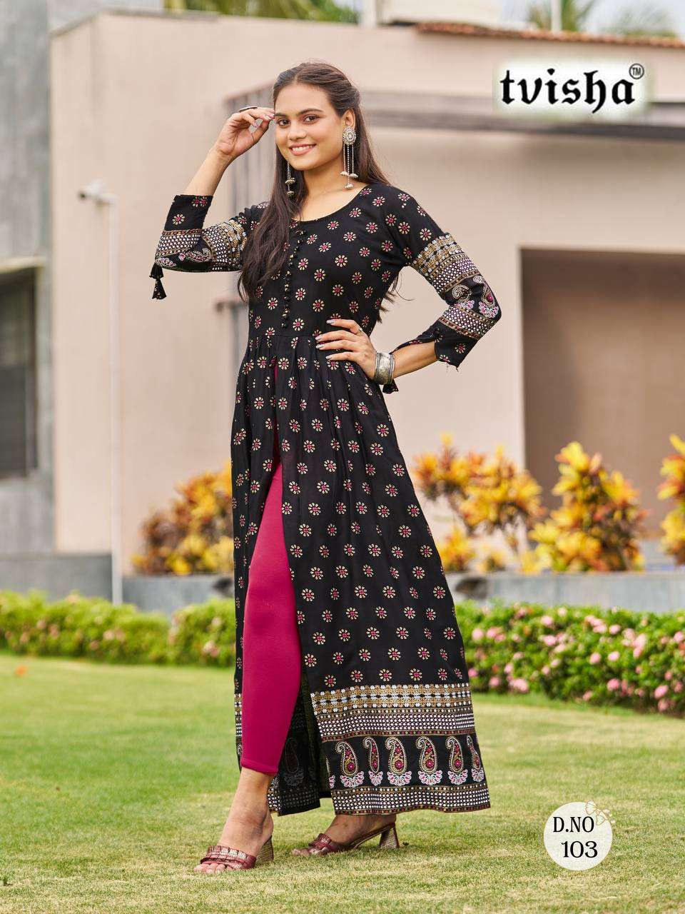 Frill Long Gown Front Cut in Kakinada at best price by Khushbu Fashion -  Justdial