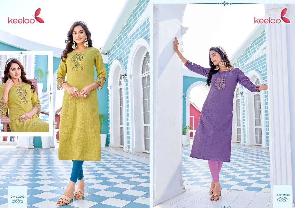 Eco Vol 3 by Aakara Fancy Designer Printed Rayon Slub Ruby Silk Cotton  Readymade Long Straight Casual Kurtis with Pa… | Desain kurta, Desain kurti,  Desainer pakaian