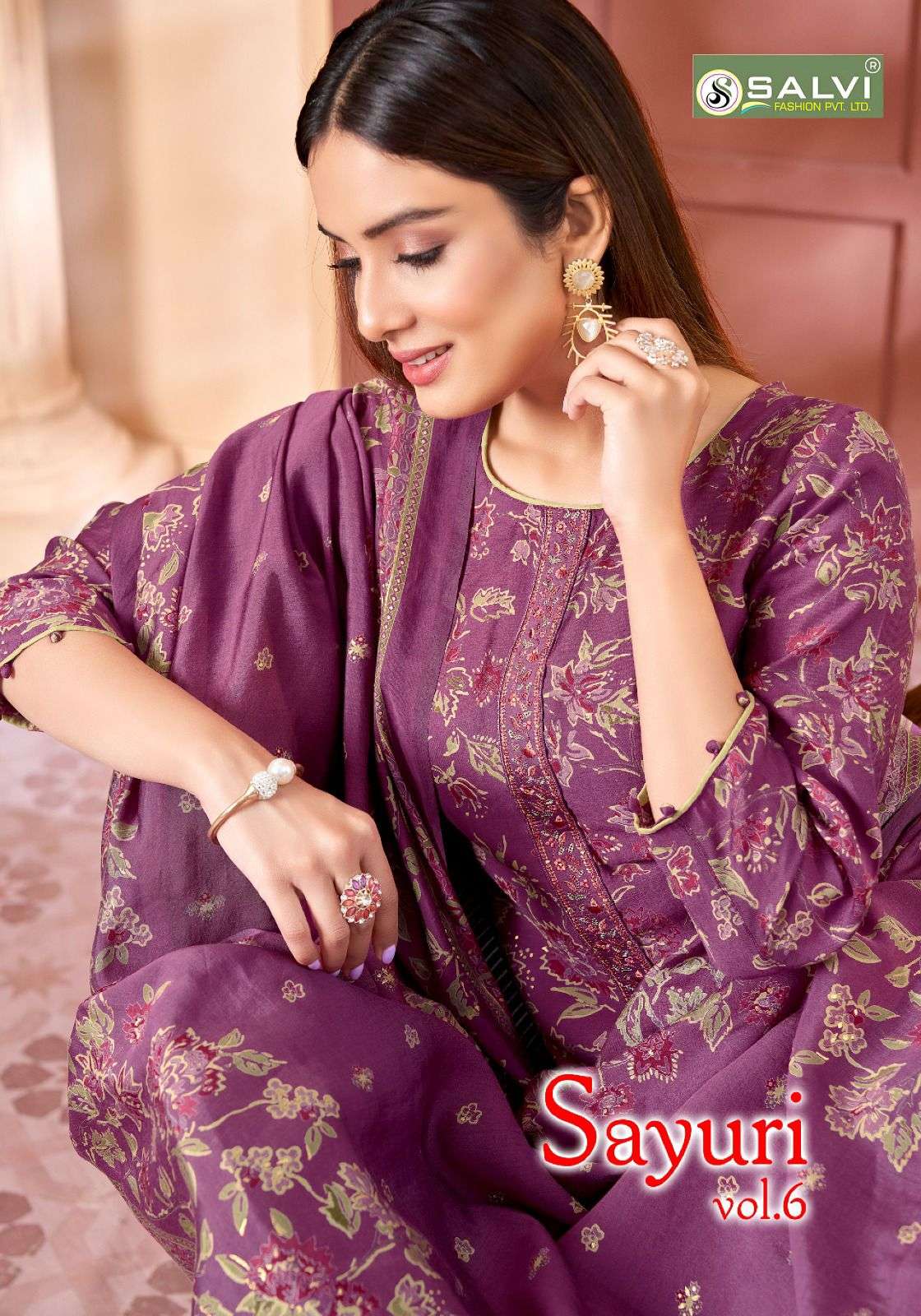 Salvi Fashion Sayuri Vol 6 Fancy Modal Silk Ethnic Wear Dress Catalog