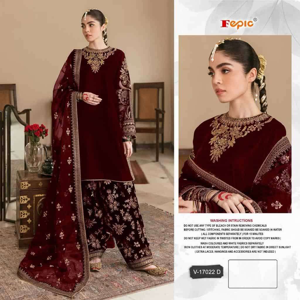 Fepic V 17022 Colors Festive Wear New Designer Style Pakistani Dress ...