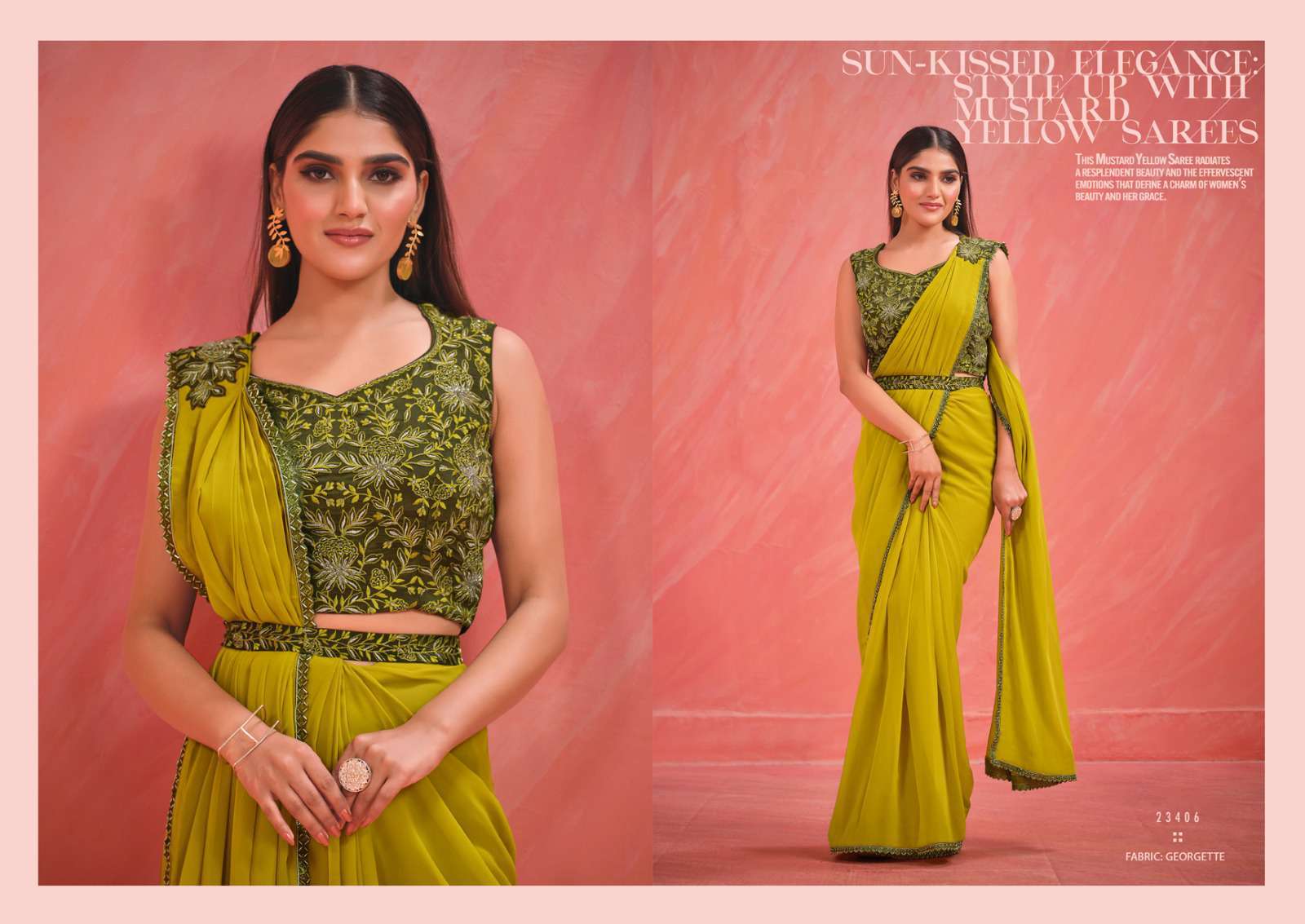 Mahotsav Elegancia 23400 To 23414 Latest Designer Partywear Wear Saree