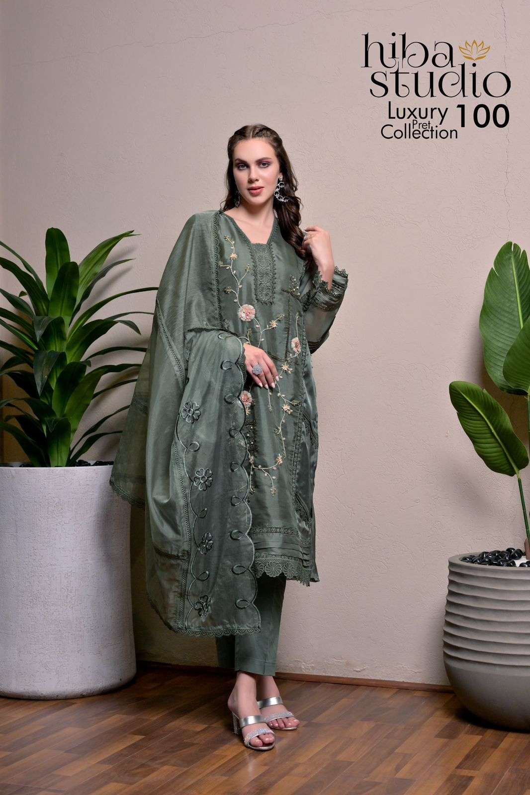 Hiba LPC Vol 100 Exclusive Readymade pakistani Suit catalog