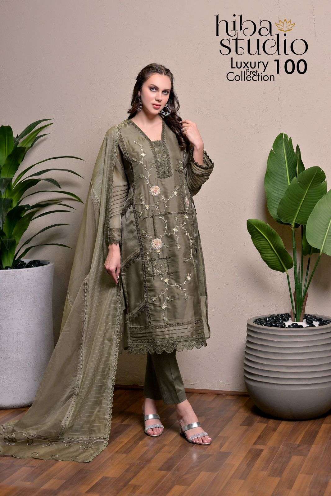 Hiba LPC Vol 100 Exclusive Readymade pakistani Suit catalog