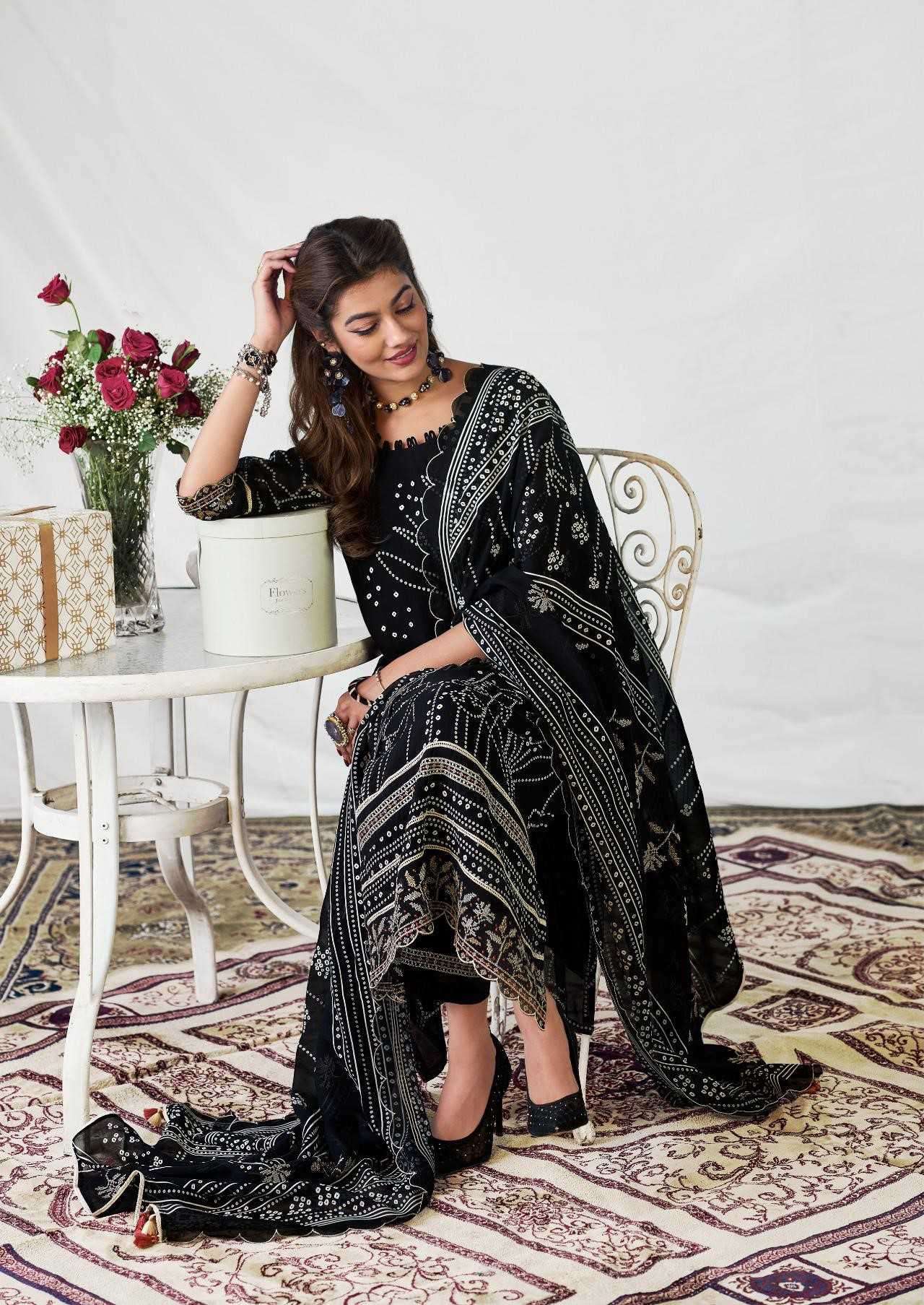 Jay Vijay Moksha 3239 Pure Organza Fancy Ladies Suit Catalog Supplier