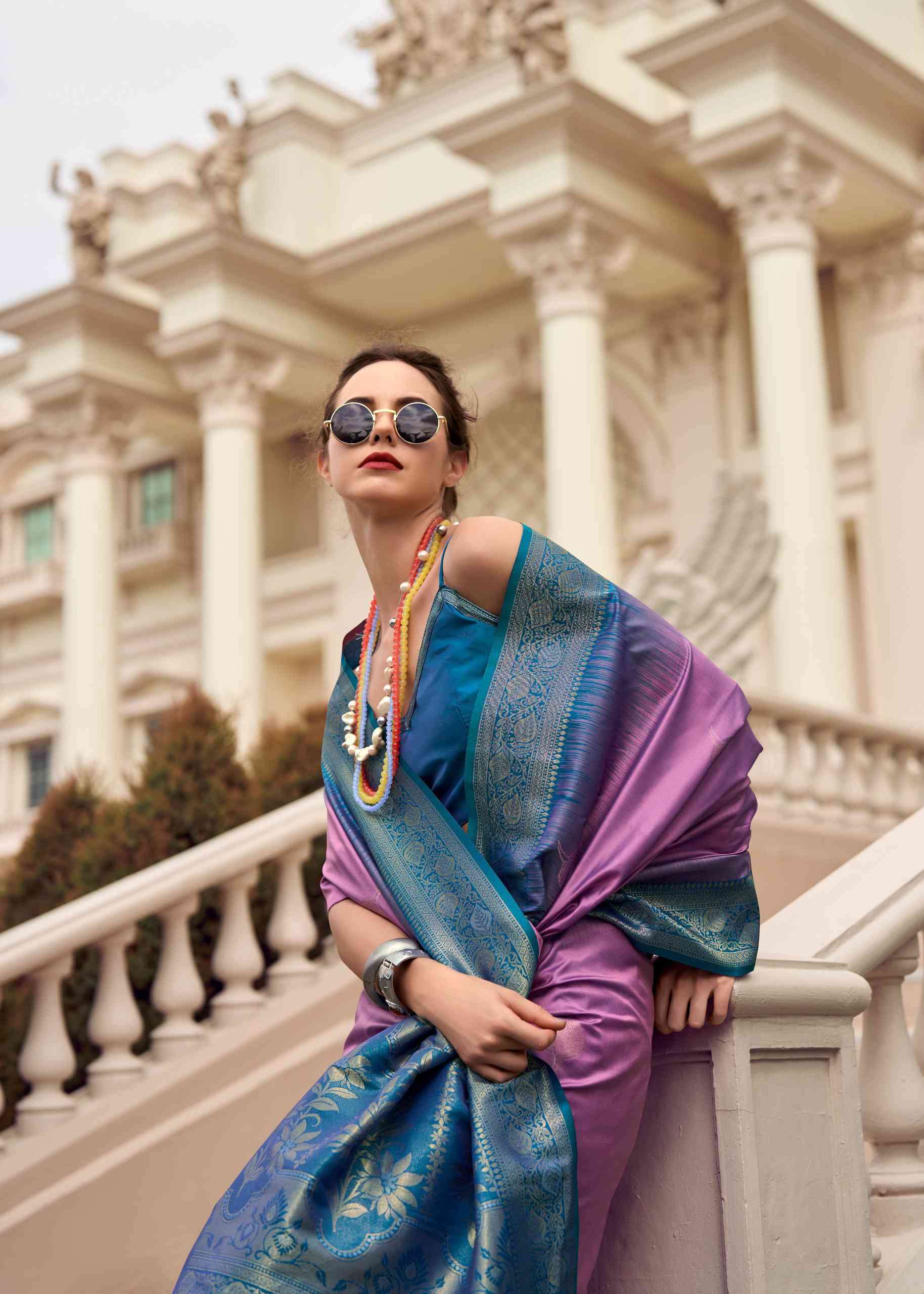 Rajpath White Mango 660001 To 660008 Partywear Silk Saree Catalog Exporter