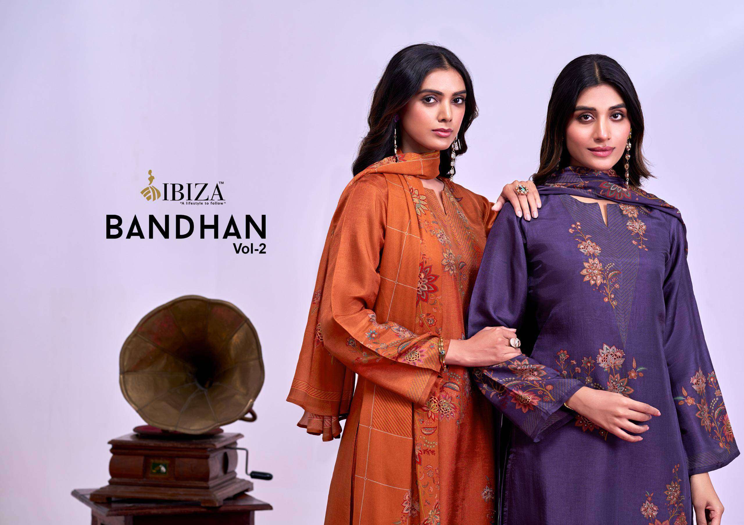 Ibiza Bandhan Vol 2 Pure Russian Silk Latest Suit Dealers